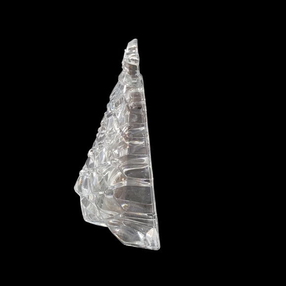 Vintage Cristal D'Arques Christmas Tree Tealight Candle Holder - Picture 2 of 8